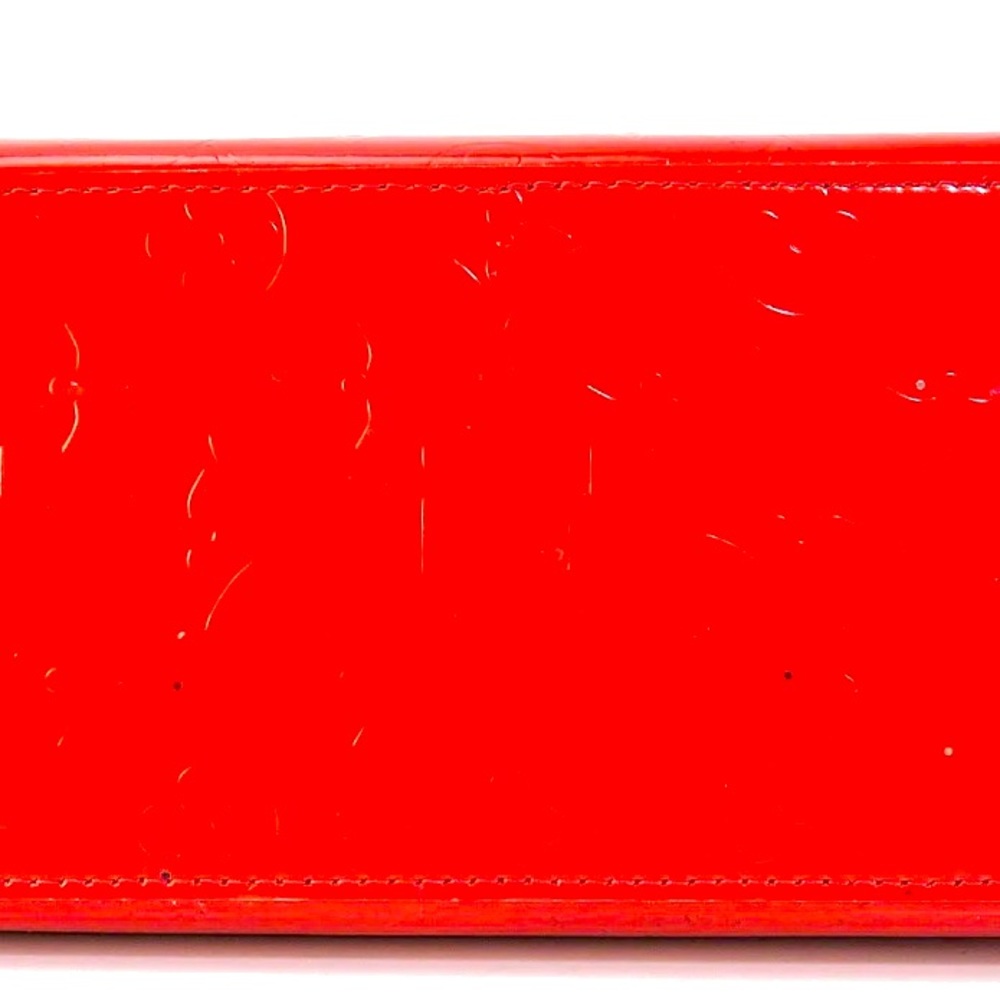 Auth LOUIS VUITTON Reade PM Red Vernis Leather Tote Hand Bag Purse made ๐ซ๐ท - Picture 6 of 11